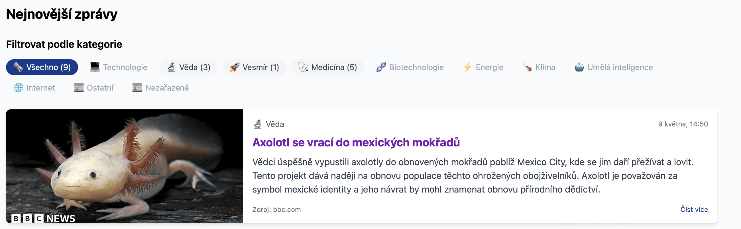 Shrnuto.cz screenshot 2